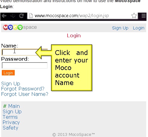 What can you do on the MocoSpace website?